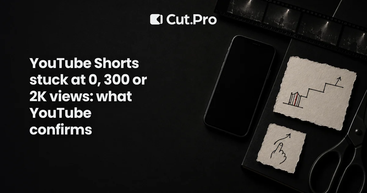 YouTube Shorts stuck at 0, 300 or 2K views: what YouTube confirms
