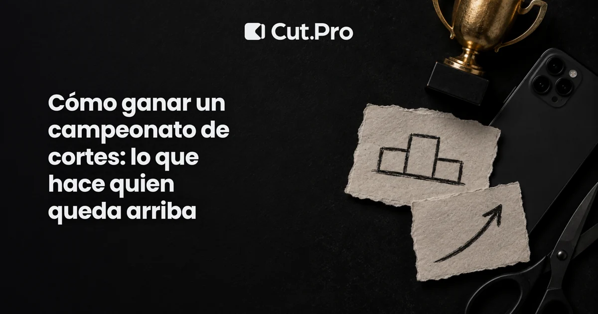 Cómo ganar un campeonato de cortes: lo que hace quien queda arriba