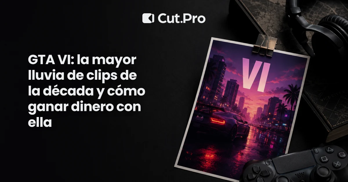 GTA VI: la mayor lluvia de clips de la década y cómo ganar dinero con ella