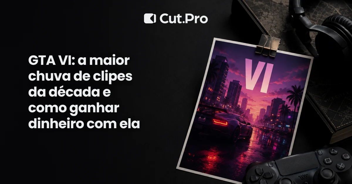 GTA VI: a maior chuva de clipes da década e como ganhar dinheiro com ela