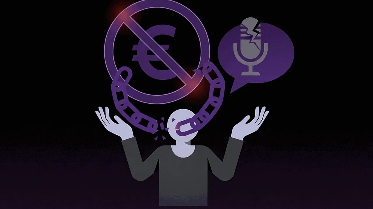 Ilustração conceitual de barreiras e frustrações enfrentadas por criadores brasileiros com ferramentas estrangeiras.