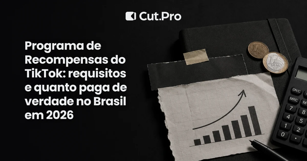 Programa de Recompensas do TikTok: requisitos e quanto paga de verdade no Brasil em 2026